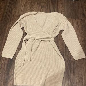 Knit Sweater Dress